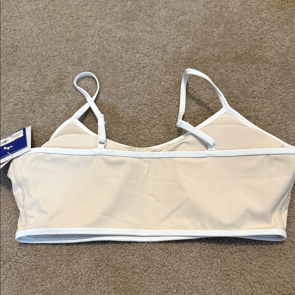 JoyLab Cream Sports Bra with Spaghetti Straps - Picture 4 of 6